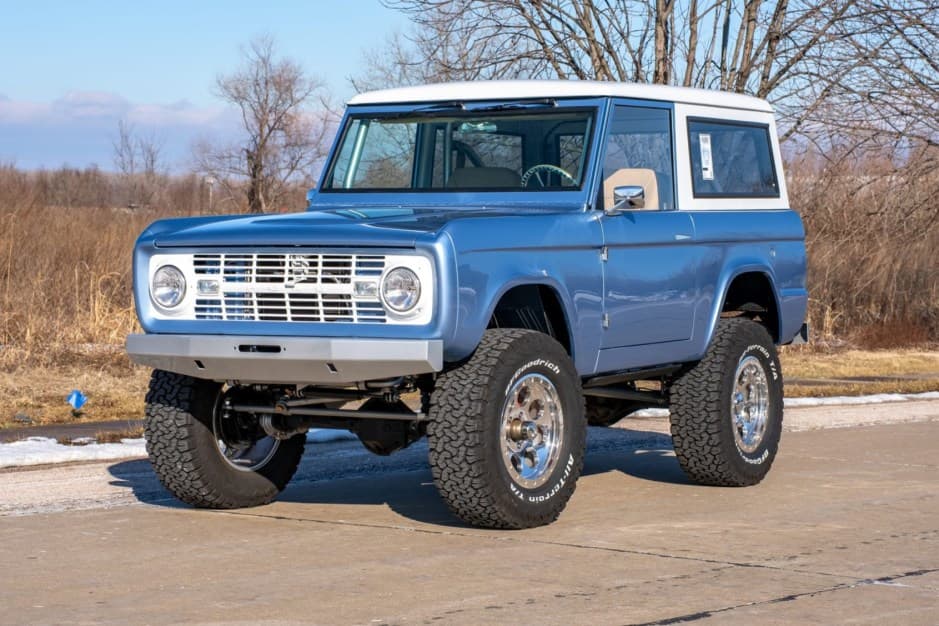 1971 Ford Bronco U13/U14/U15 1966-1977 sold for $125,000