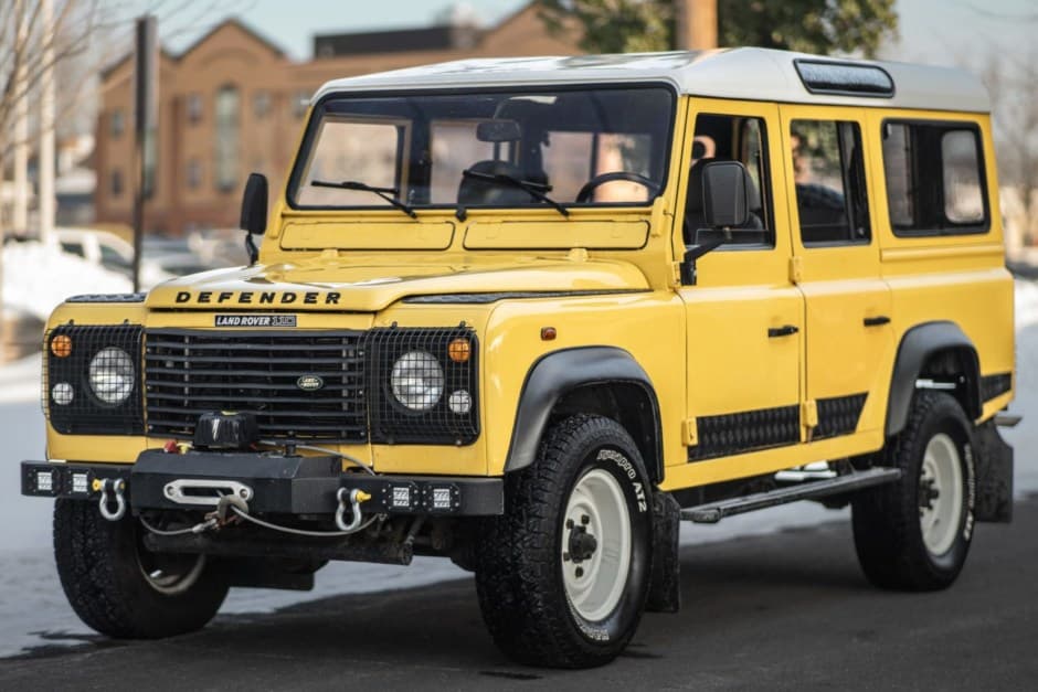 1989 Land Rover 110 / Defender 110 (Euro Spec) sold for $27,050