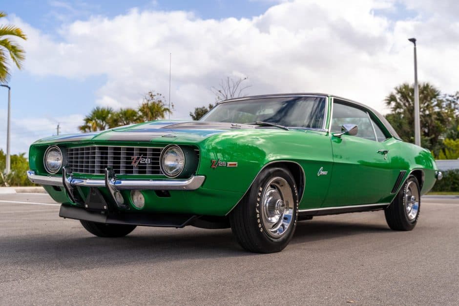 1969 Chevrolet Camaro (1st Generation – 1967-1969) sold for $100,000
