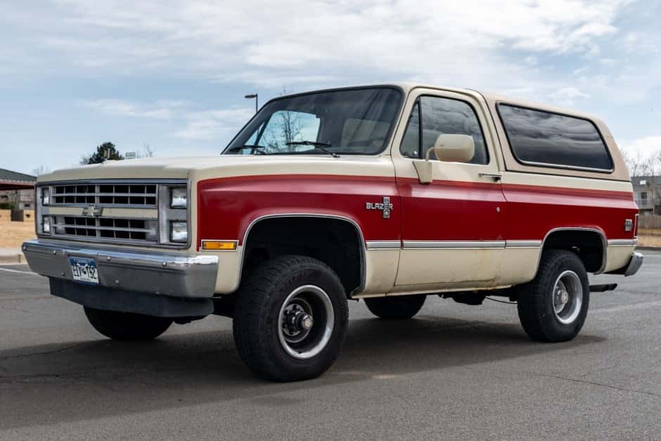 1988 Chevrolet K5 Blazer 1973-1991 sold for $15,500