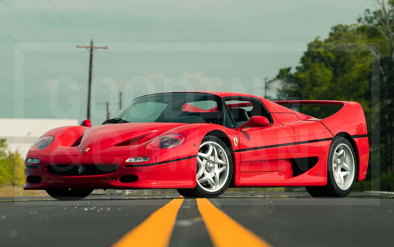 1997 Ferrari F50 sold for $0