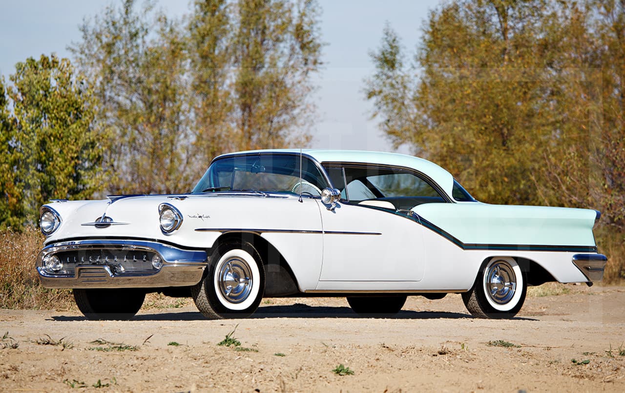 1957 Oldsmobile Ninety-Eight Two-Door Hardtop sold for $58,800