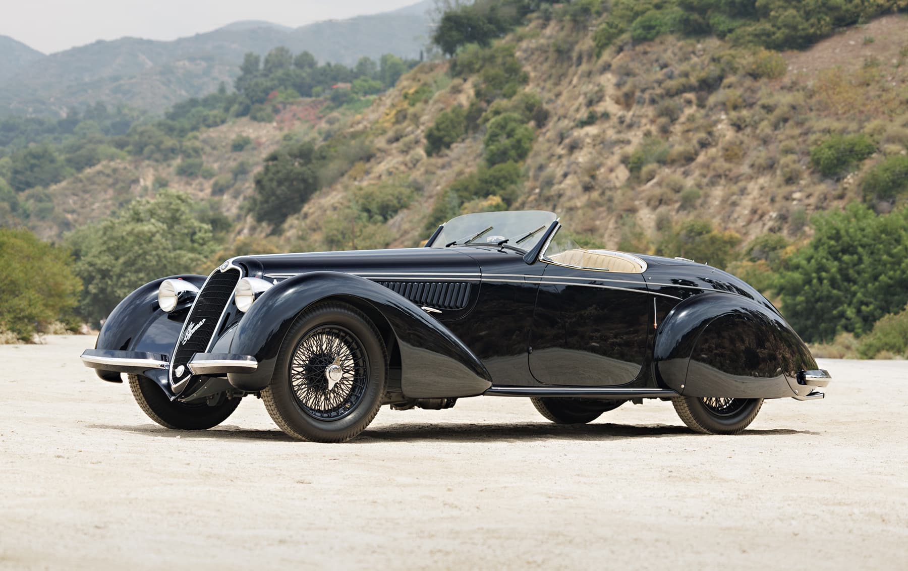 1938 Alfa Romeo 8C 2900B Lungo Spider sold for $14,030,000