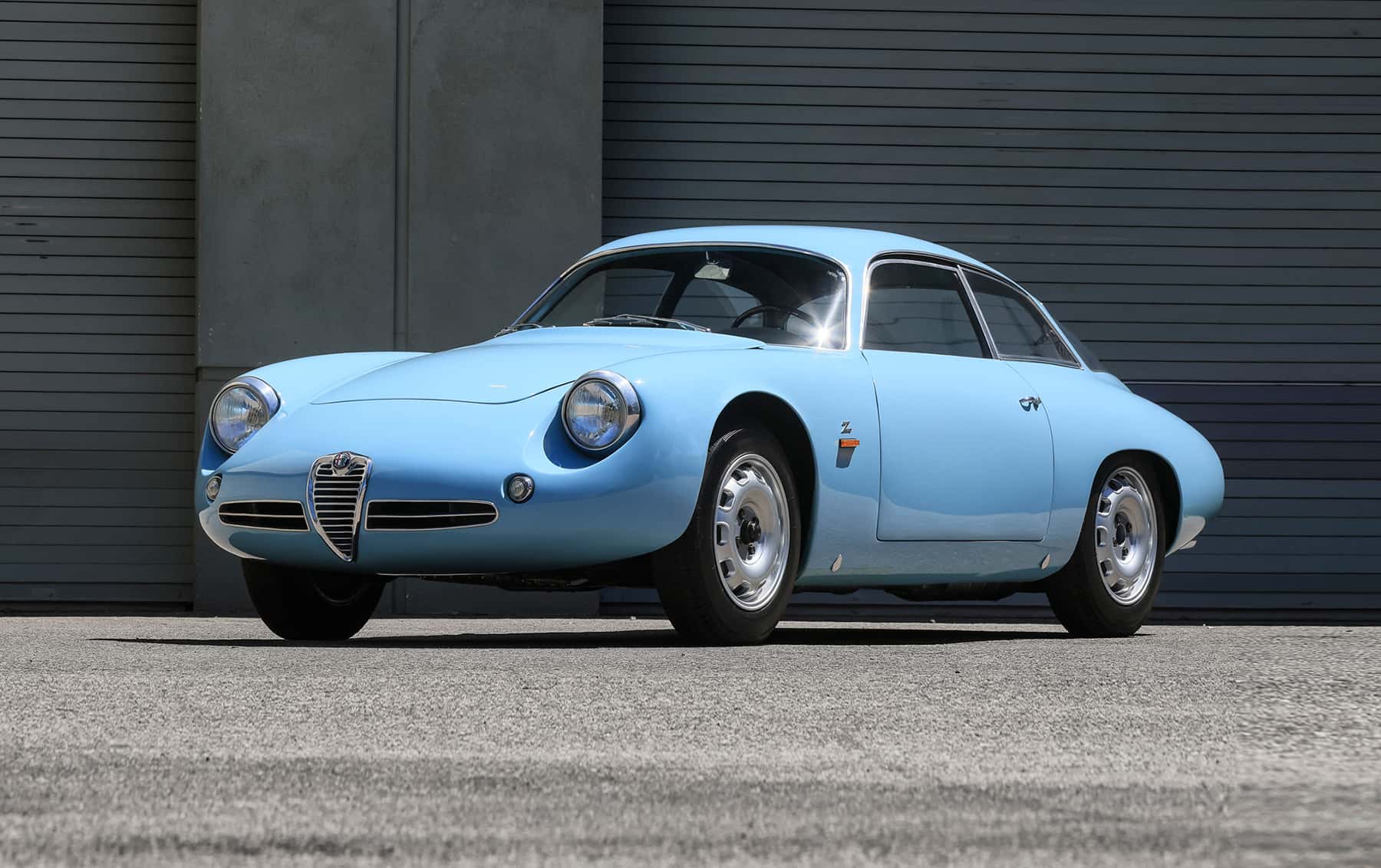 1962 Alfa Romeo Giulietta SZ 'Coda Tronca' sold for $0