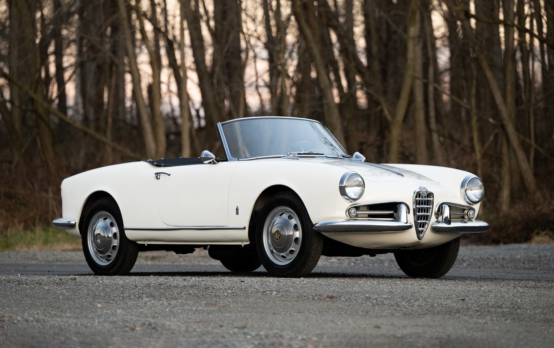 1957 Alfa Romeo Giulietta Spider sold for $51,520