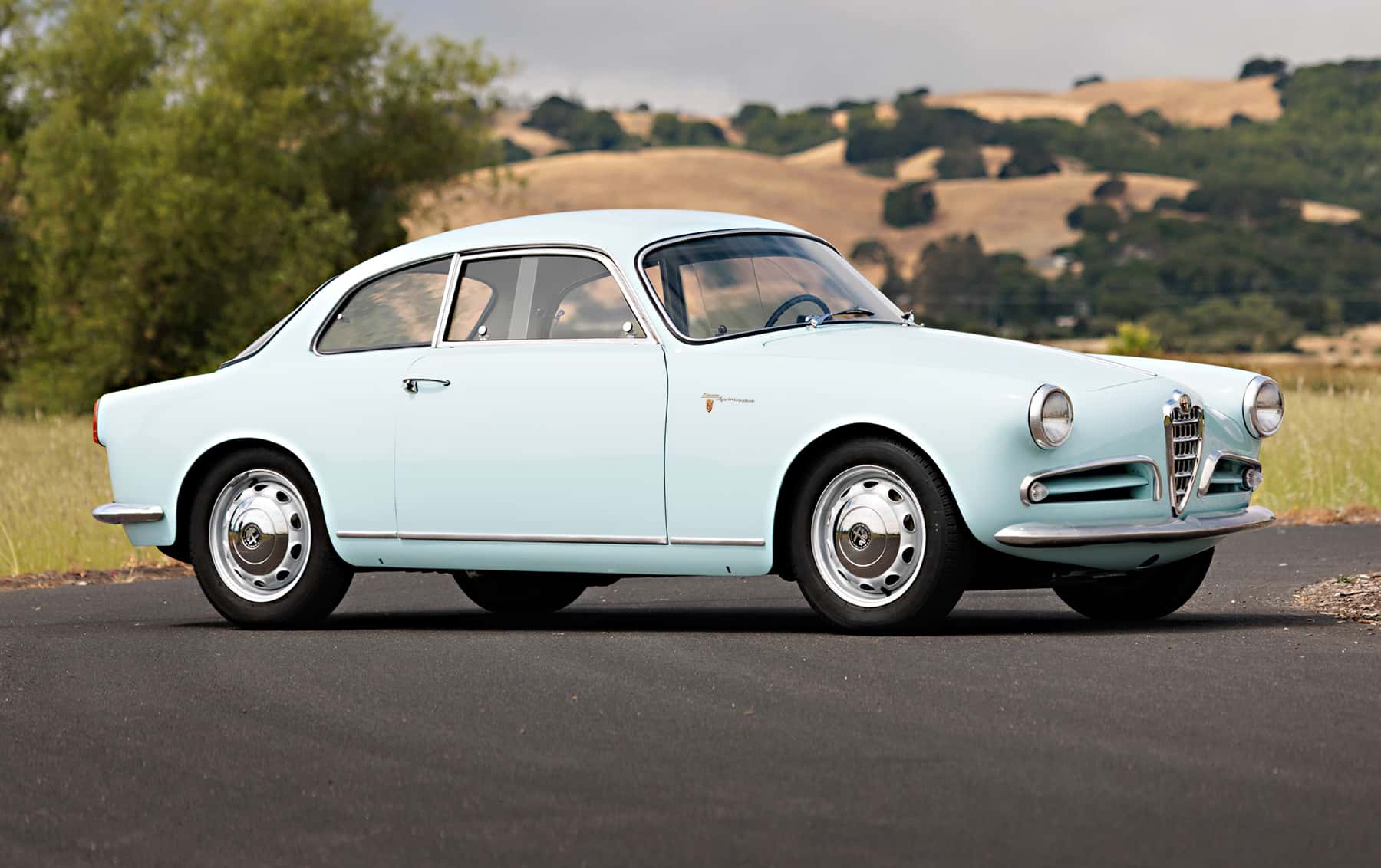 1957 Alfa Romeo Giulietta Sprint Veloce Alleggerita sold for $145,600