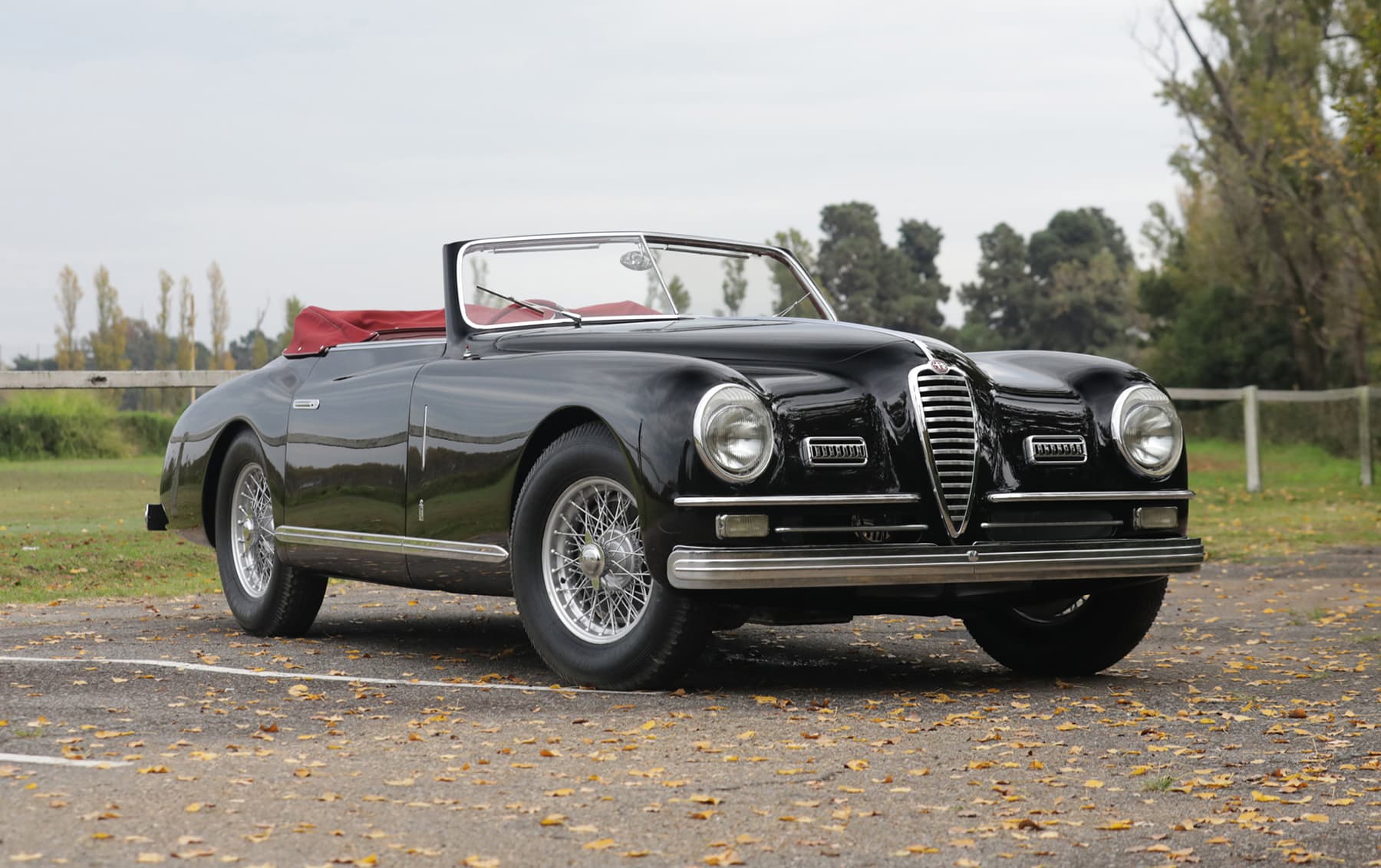 1949 Alfa Romeo 6C 2500 Super Sport Cabriolet sold for $280,000