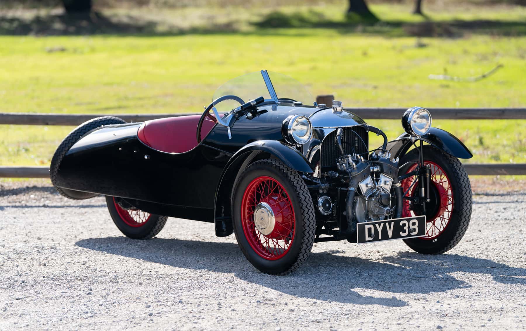 1937 Morgan Sports Two-Seater Barrelback sold for $56,000