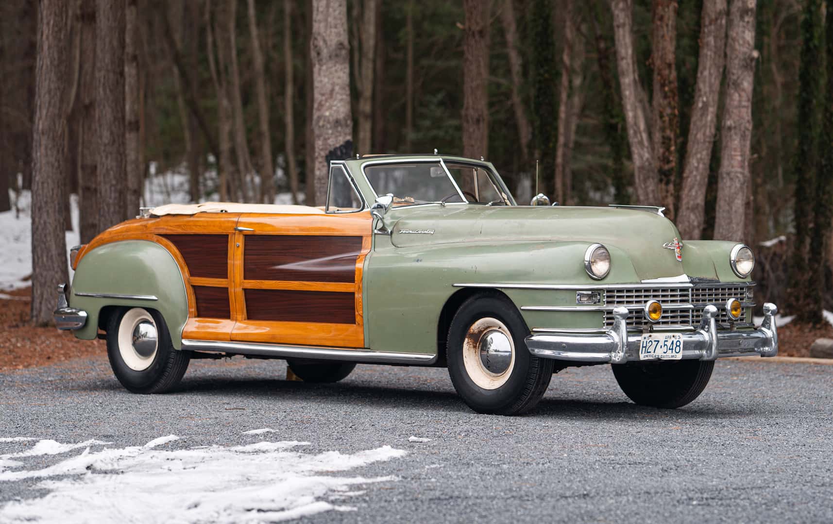 1947 Chrysler Town and Country Convertible sold for $53,200