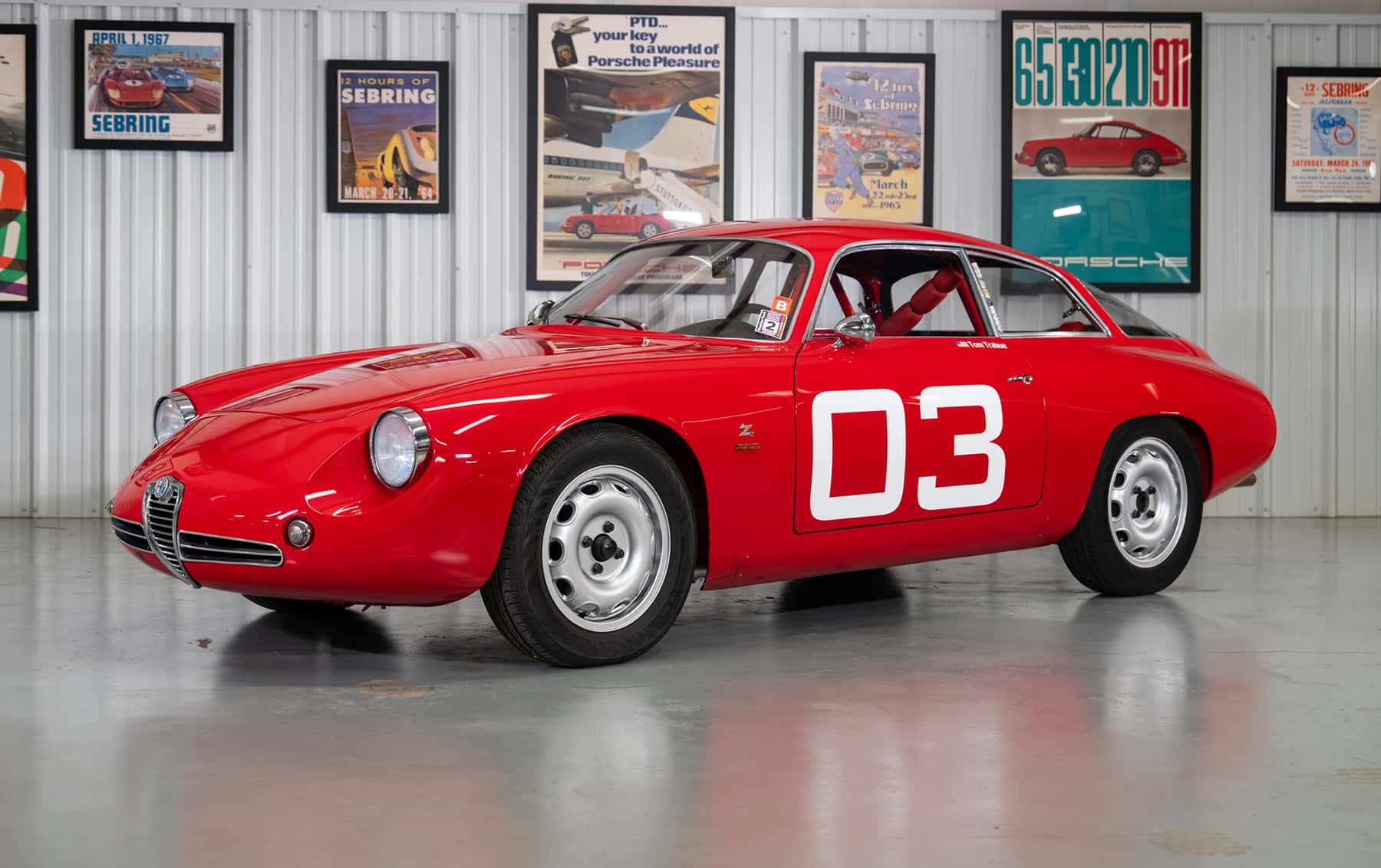 1962 Alfa Romeo Giulietta SZ 'Coda Tronca' sold for $291,000