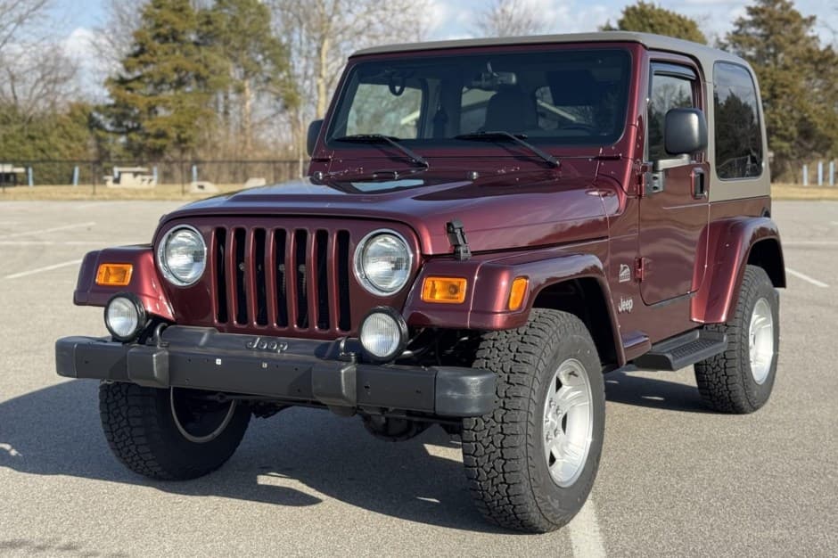 2004 Jeep Wrangler TJ (1997-2006) sold for $26,750