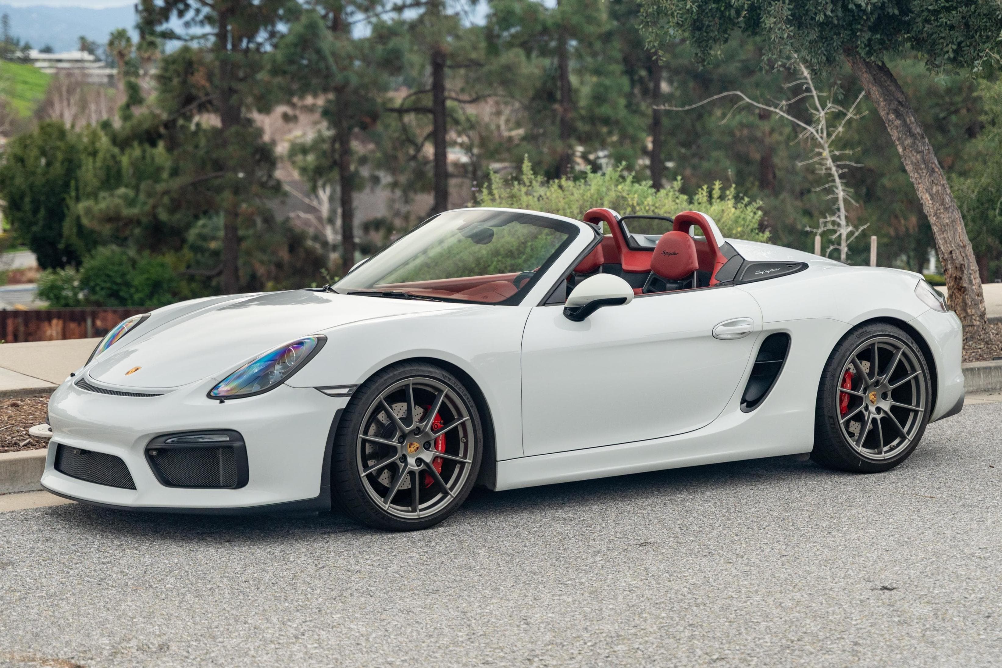 2016 Porsche 981 Boxster sold for $103,000