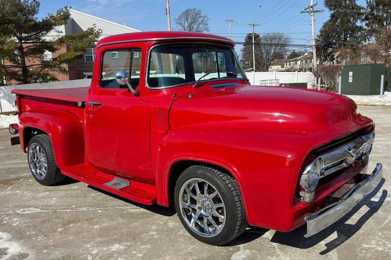 1956 Ford F-100 1/2 Ton Custom sold for $43,050