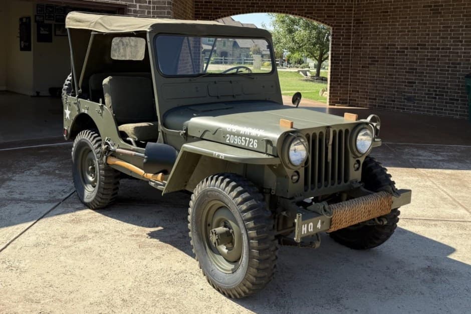 1952 Willys M38 sold for $13,000