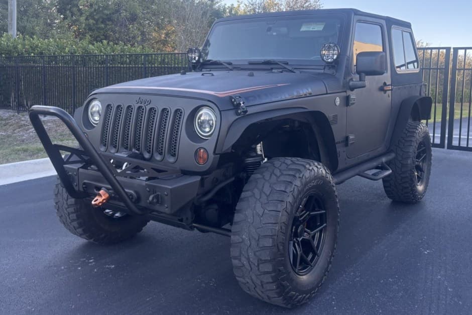 2012 Jeep Wrangler JK (2007-2018) sold for $15,250