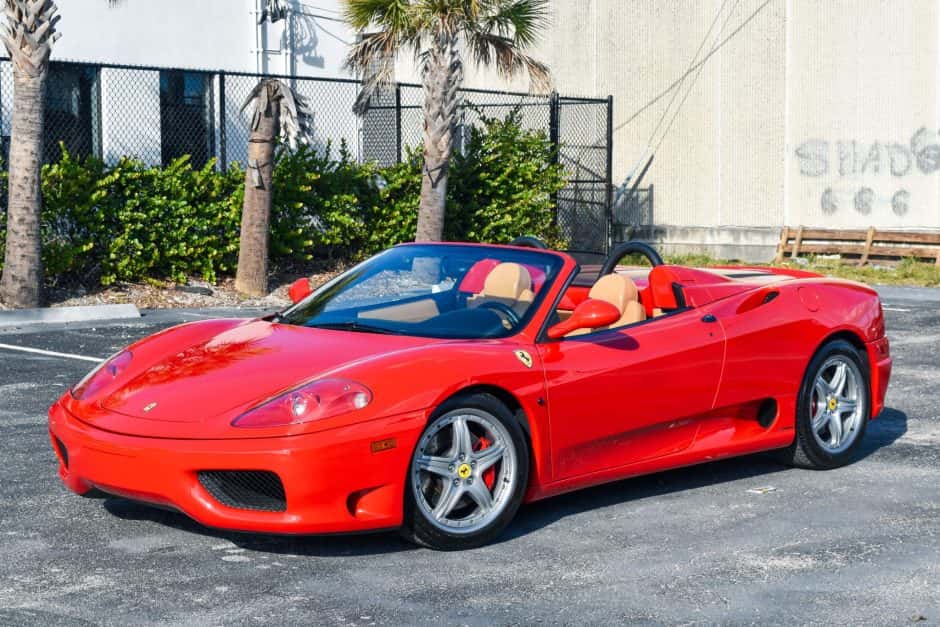 2001 Ferrari 360 sold for $84,000