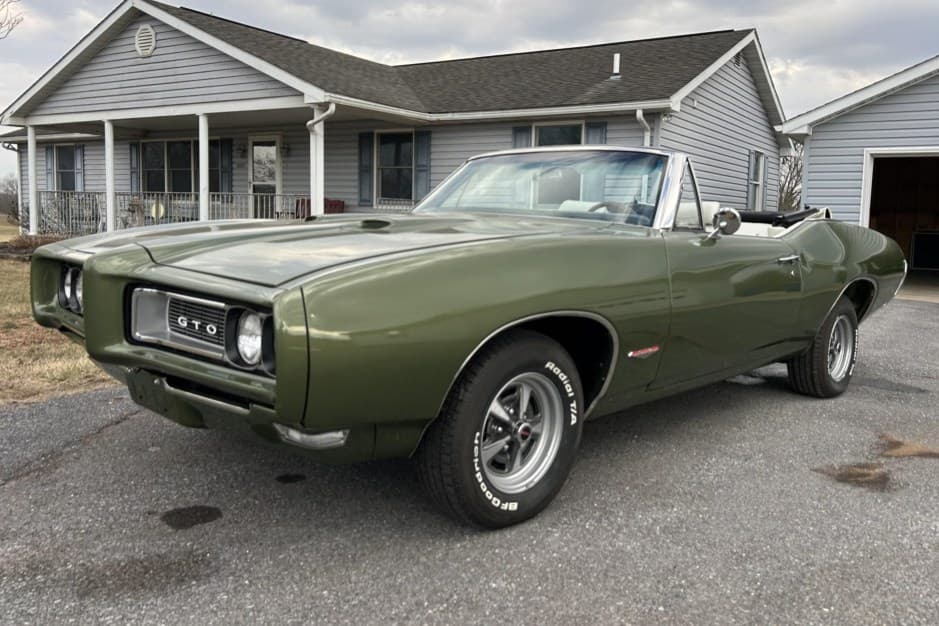 1968 Pontiac GTO (1968-1972) sold for $55,000
