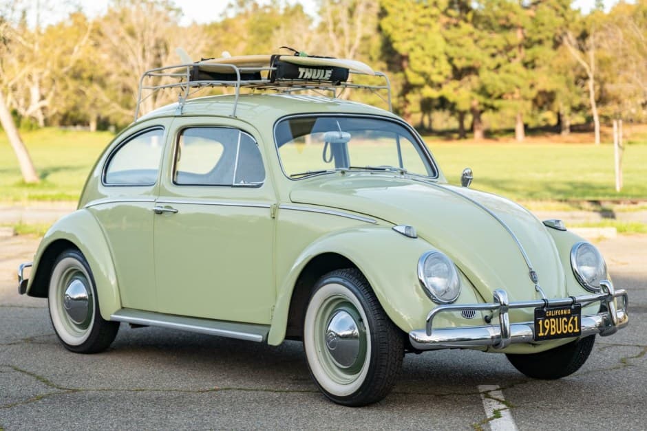 1961 Volkswagen Beetle (1958-1979) sold for $19,250