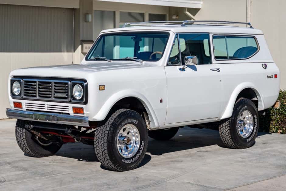 1976 International Harvester Scout II sold for $33,500