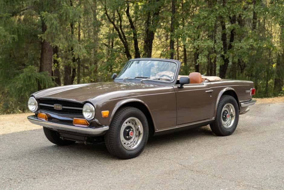 1970 Triumph TR6 sold for $21,750