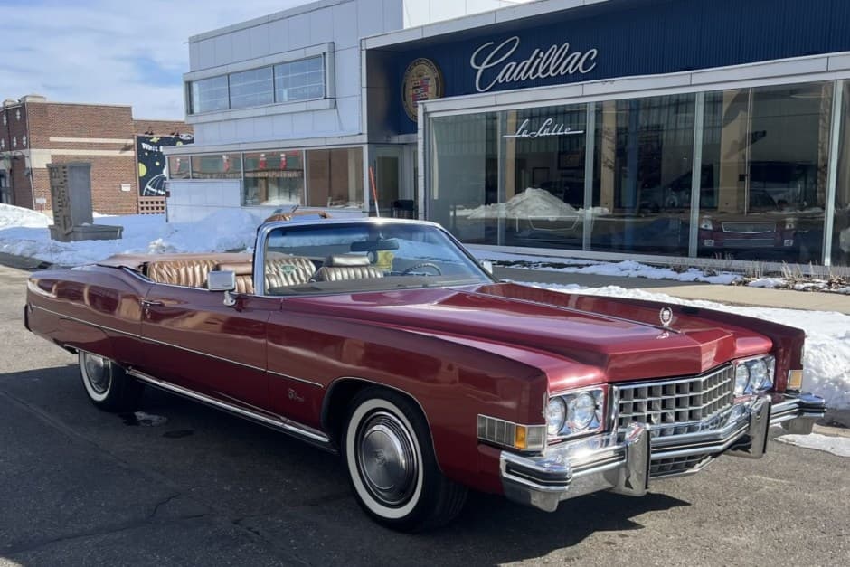 1973 Cadillac Eldorado (1971-1978) sold for $16,000