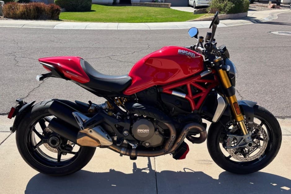 2016 Ducati Monster sold for $8,700