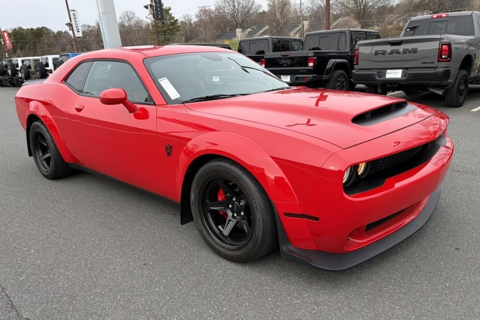 2018 Dodge Challenger SRT Demon & Super Stock sold for $82,388