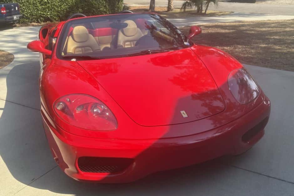 2004 Ferrari 360 sold for $76,500