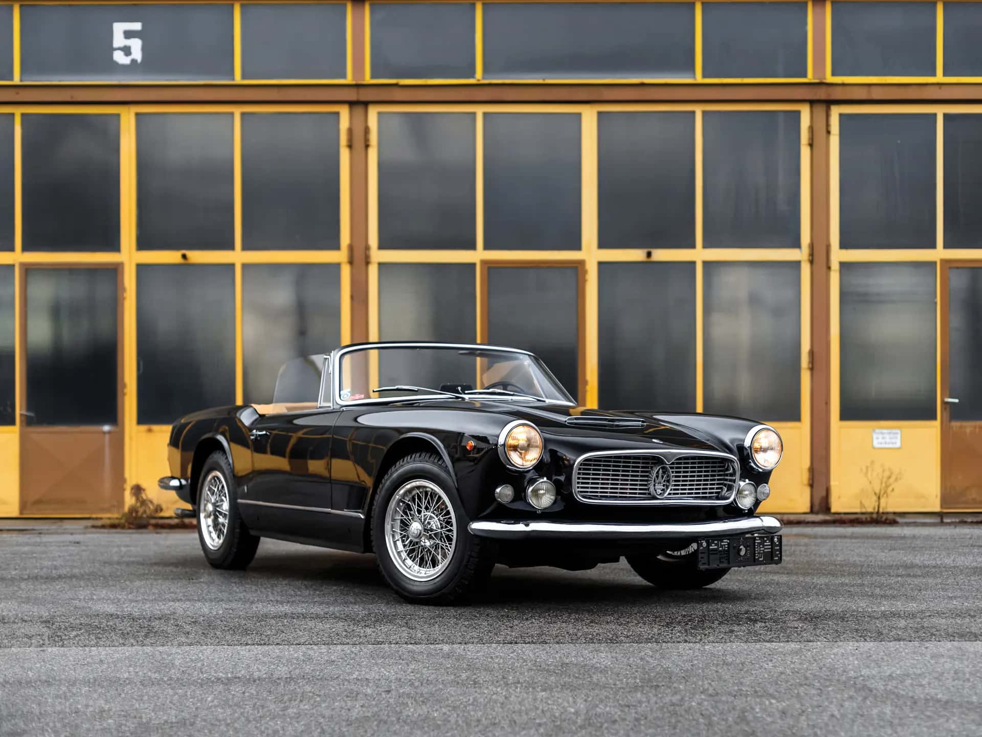 1963 Maserati 3500 GT Spyder sold for €0