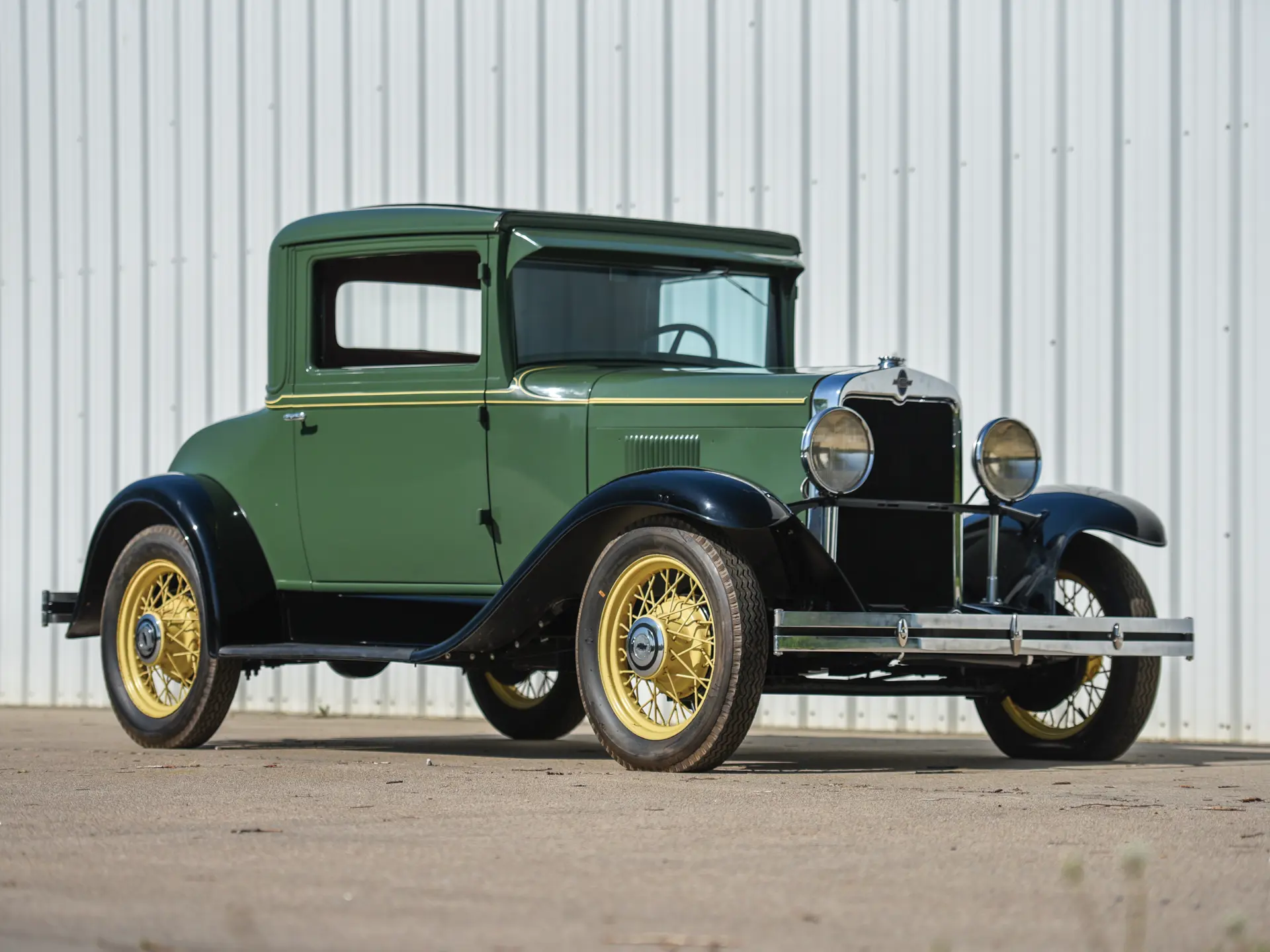 1930 Chevrolet Universal Series AD Two-Passenger Coupe sold for $11,550