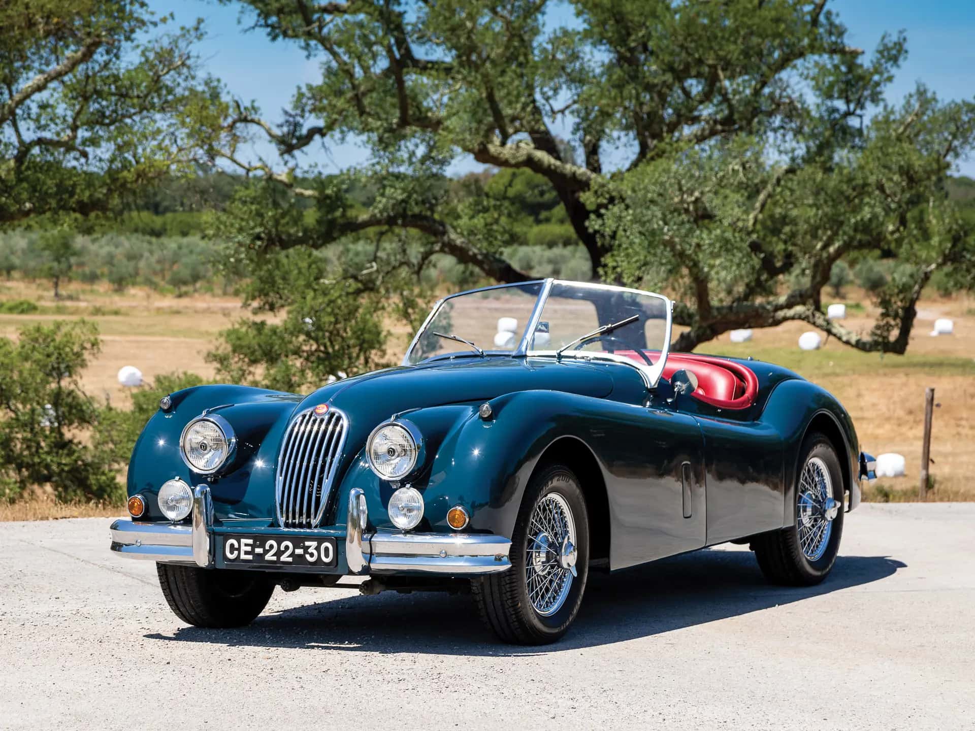 1955 Jaguar XK 140 M Roadster sold for €106,375