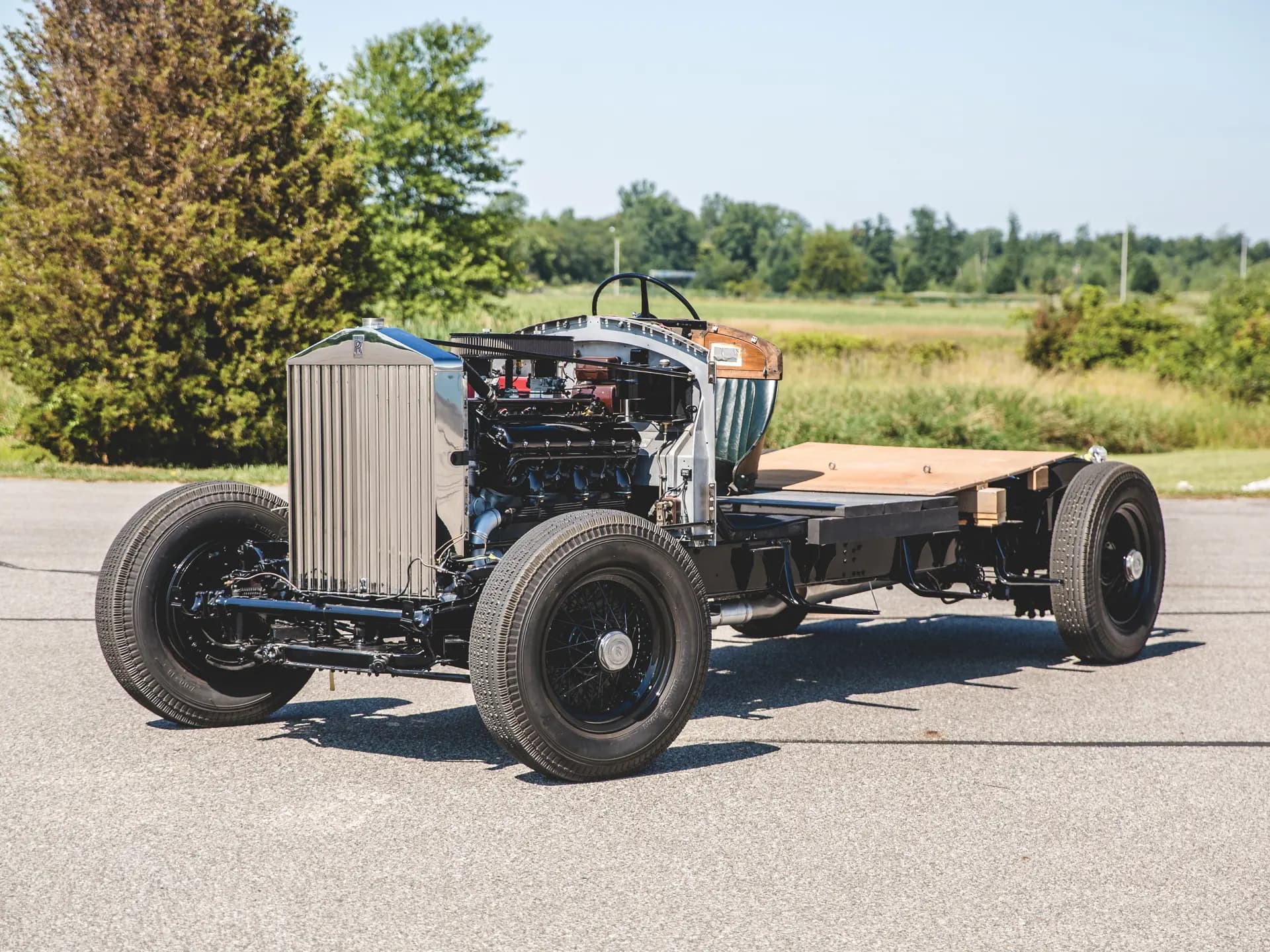 1937 Rolls-Royce Phantom III Chassis and Engine sold for $68,750