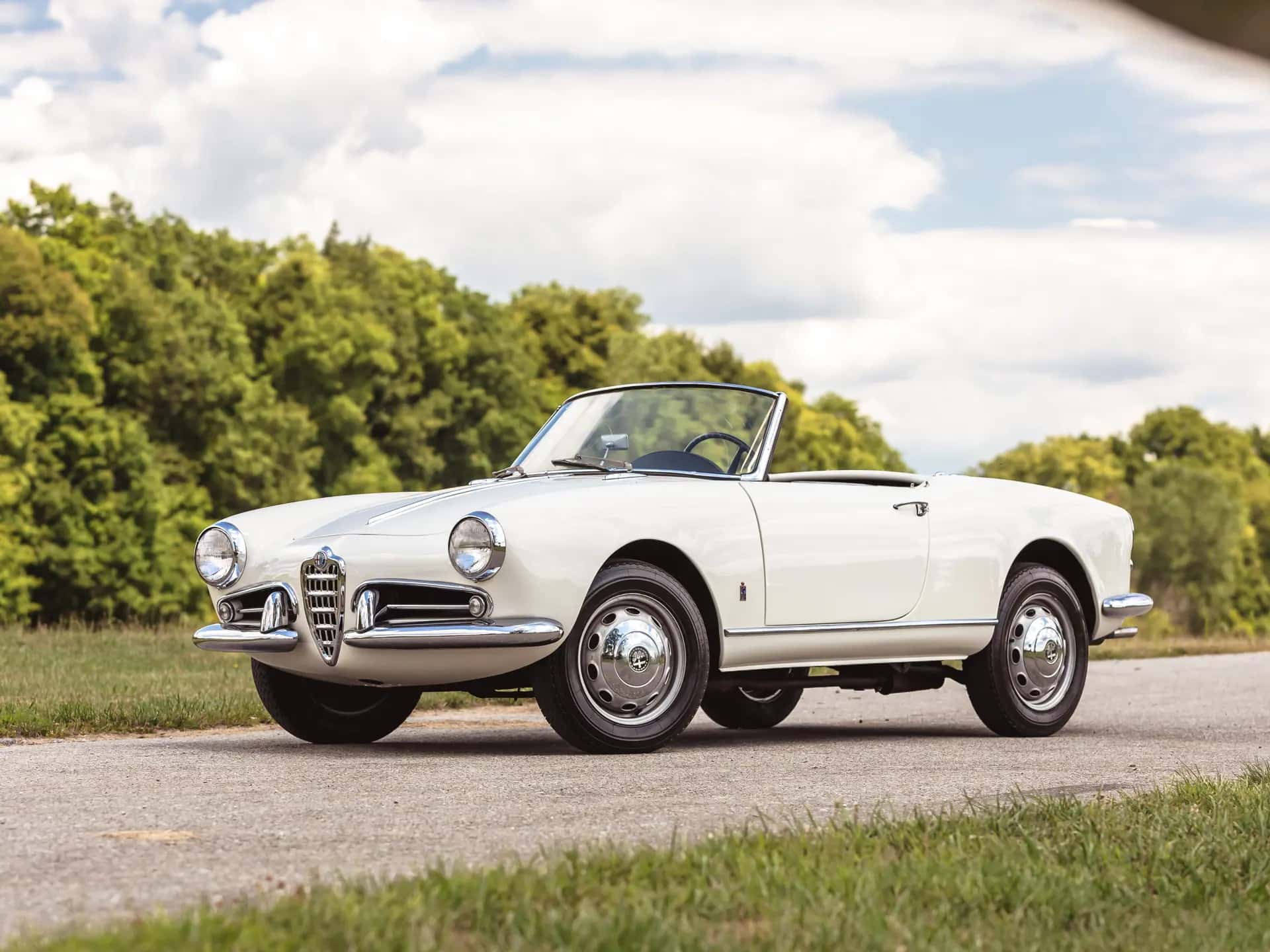 1957 Alfa Romeo Giulietta 750D Spider sold for $58,300