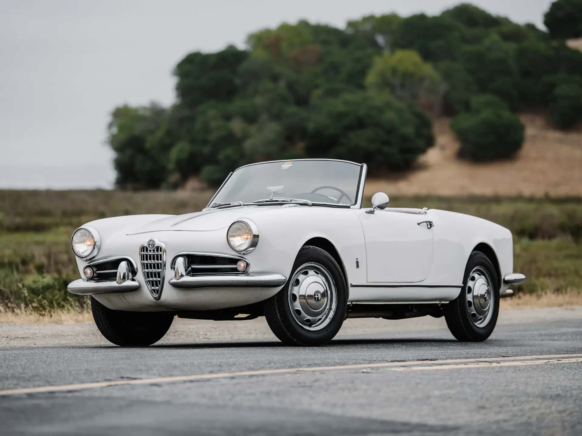 1956 Alfa Romeo Giulietta 750D Spider sold for $0