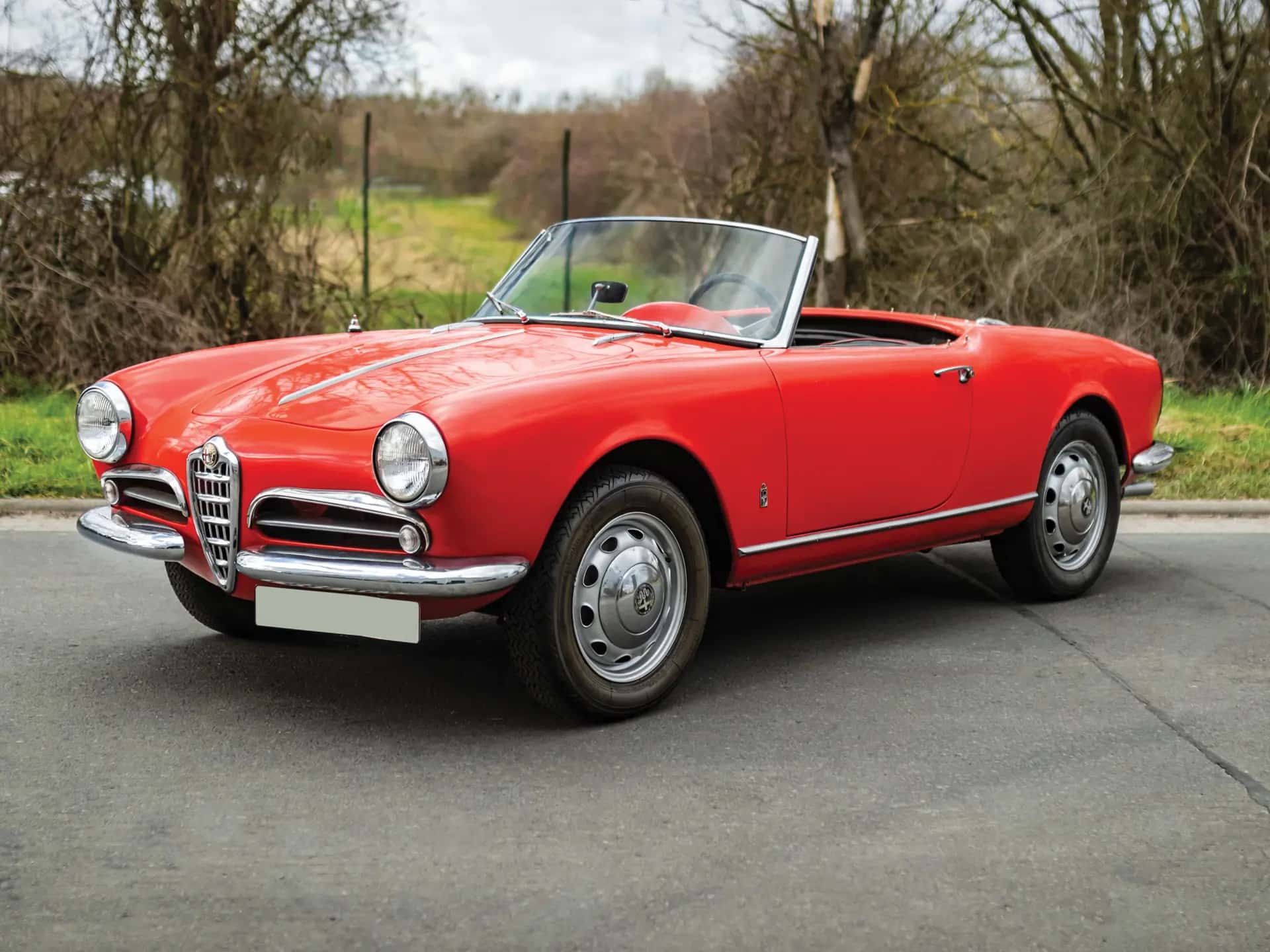 1956 Alfa Romeo Giulietta Spider sold for €61,600