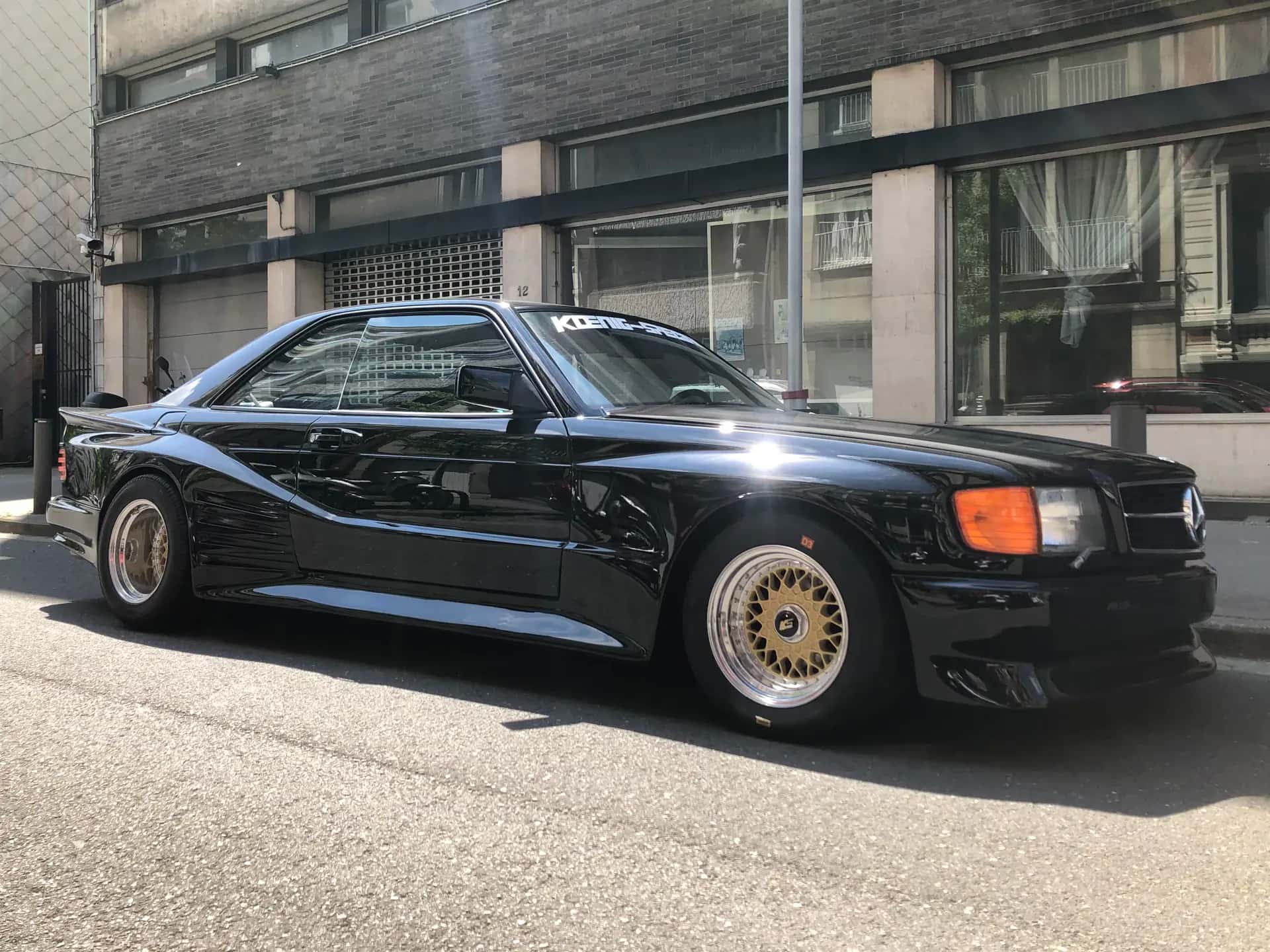 1986 Mercedes-Benz 500 SEC Koenig sold for €30,800