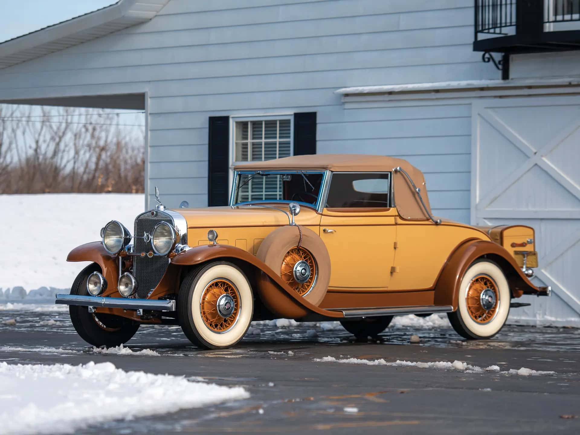 1931 Cadillac V-8 Convertible Coupe sold for $84,000
