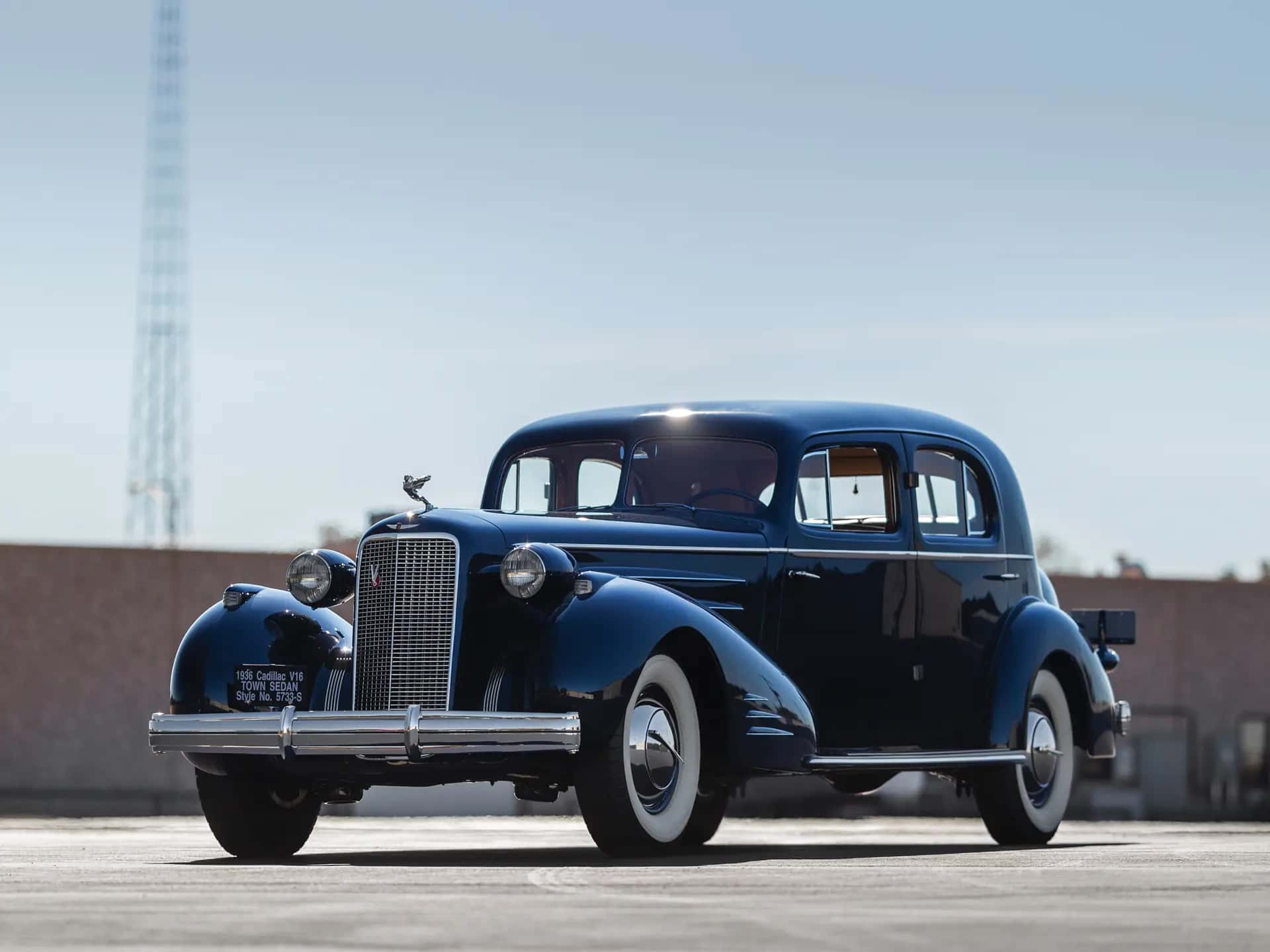 1936 Cadillac V-16 Town Sedan sold for $187,600