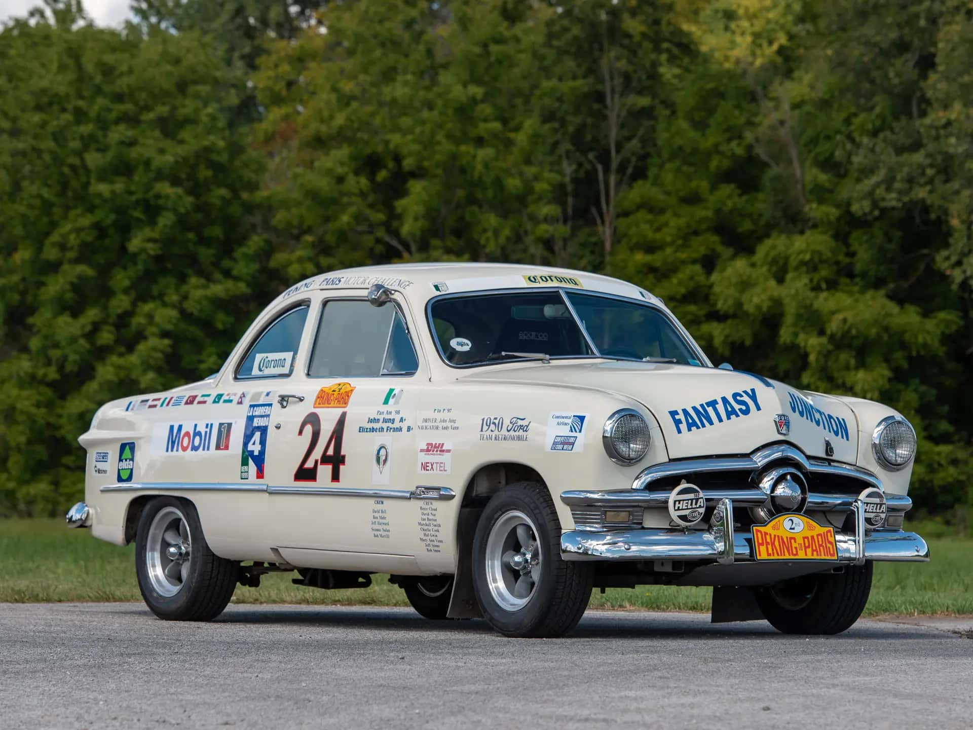 1950 Ford Custom Club Coupe Rally Car sold for $20,900