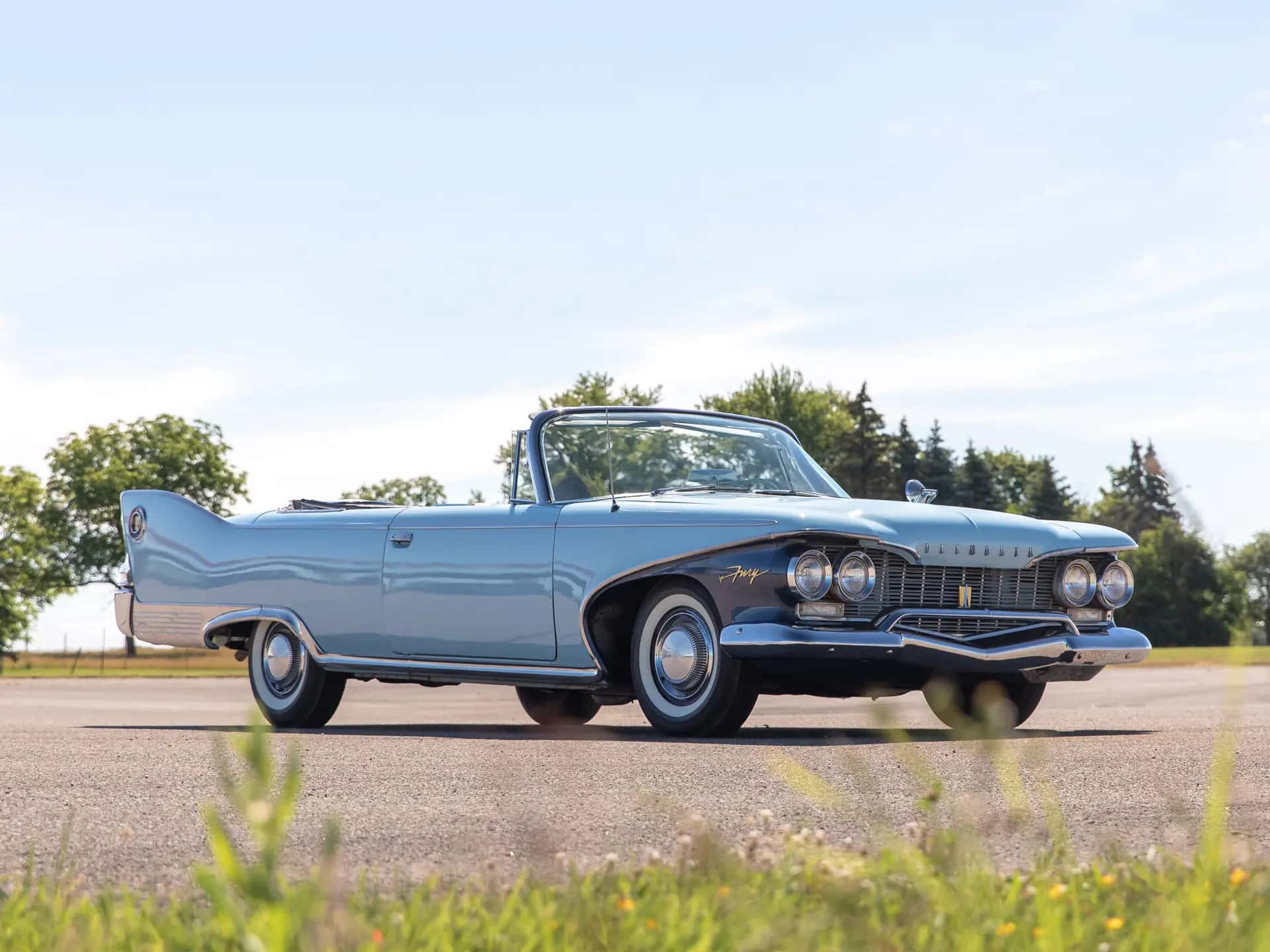 1960 Plymouth Fury Convertible sold for $44,000