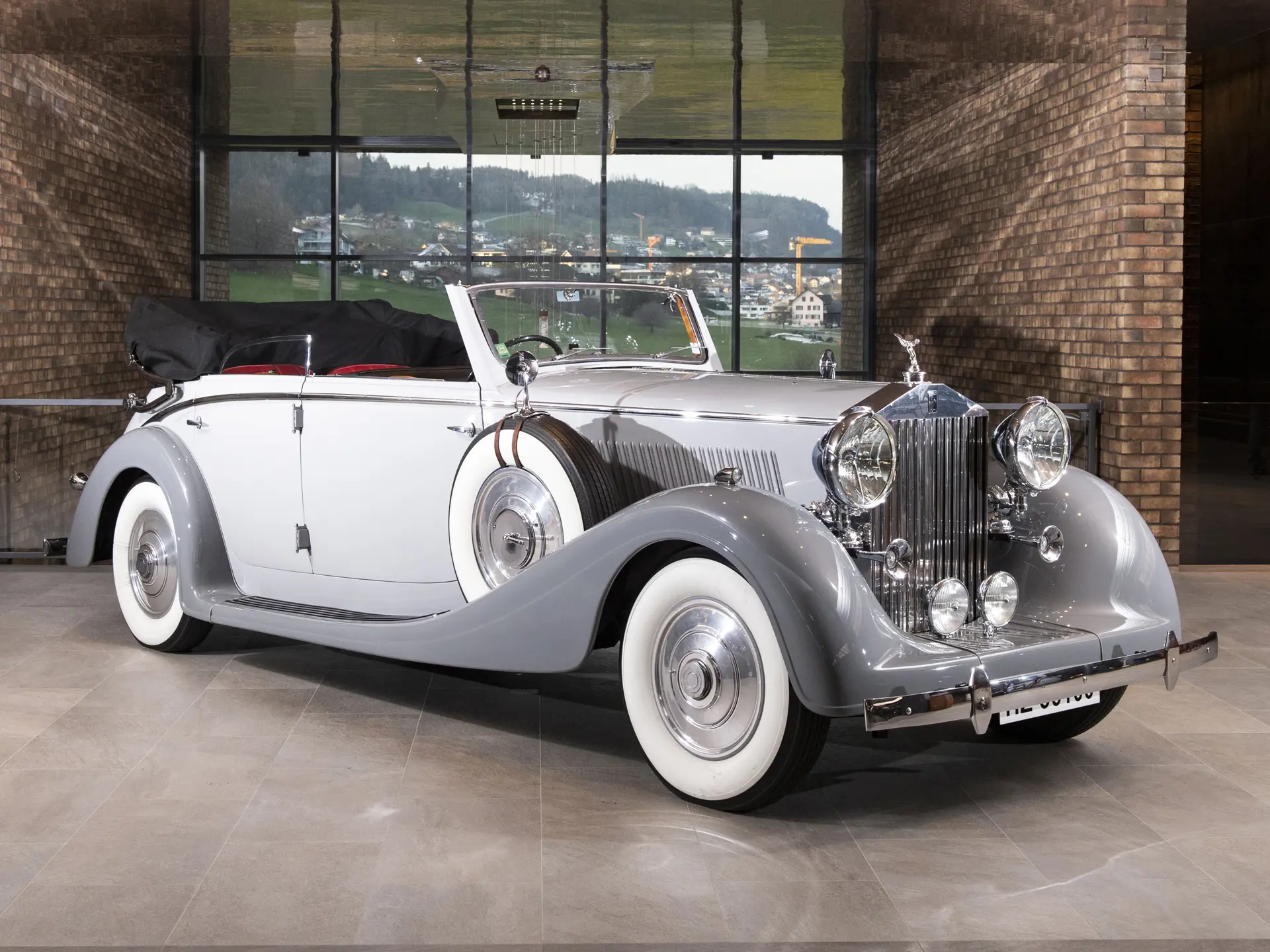 1937 Rolls-Royce Phantom III Four-Door Cabriolet sold for $455,000