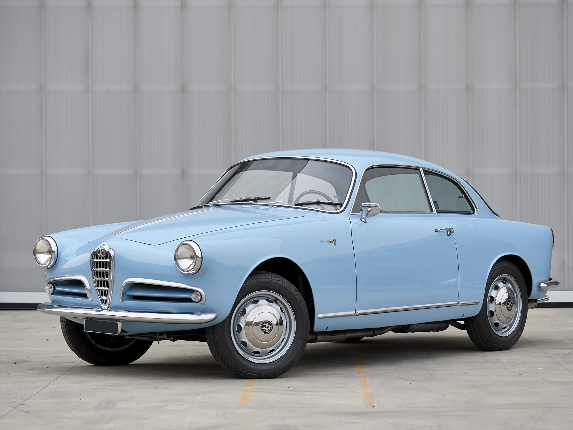 1956 Alfa Romeo Giulietta Sprint sold for €0