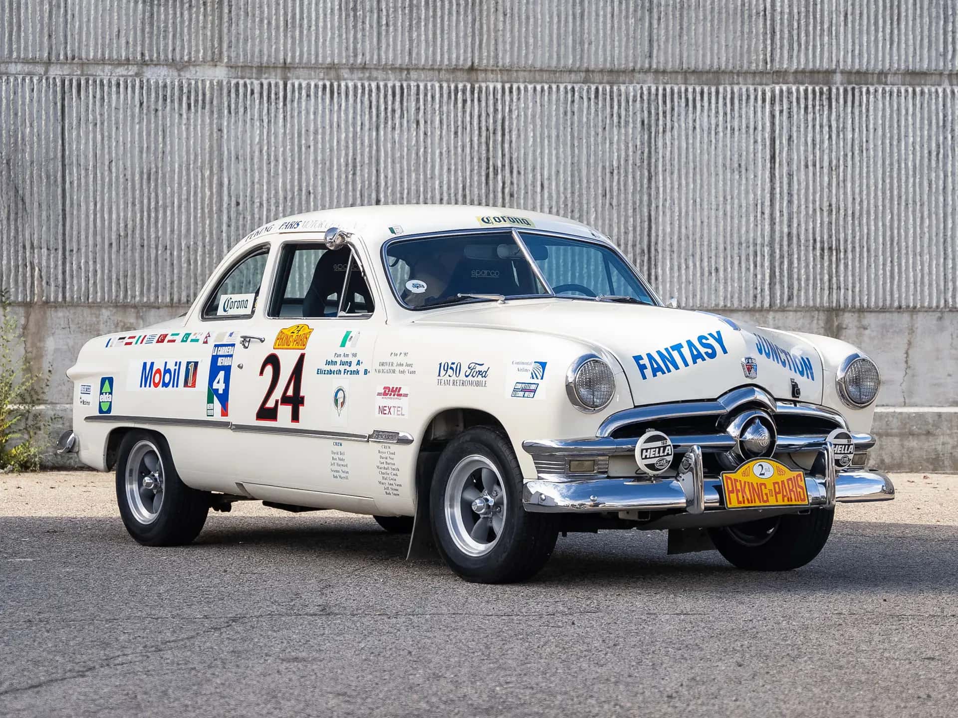 1950 Ford Custom Club Coupe Rally Car sold for $33,000