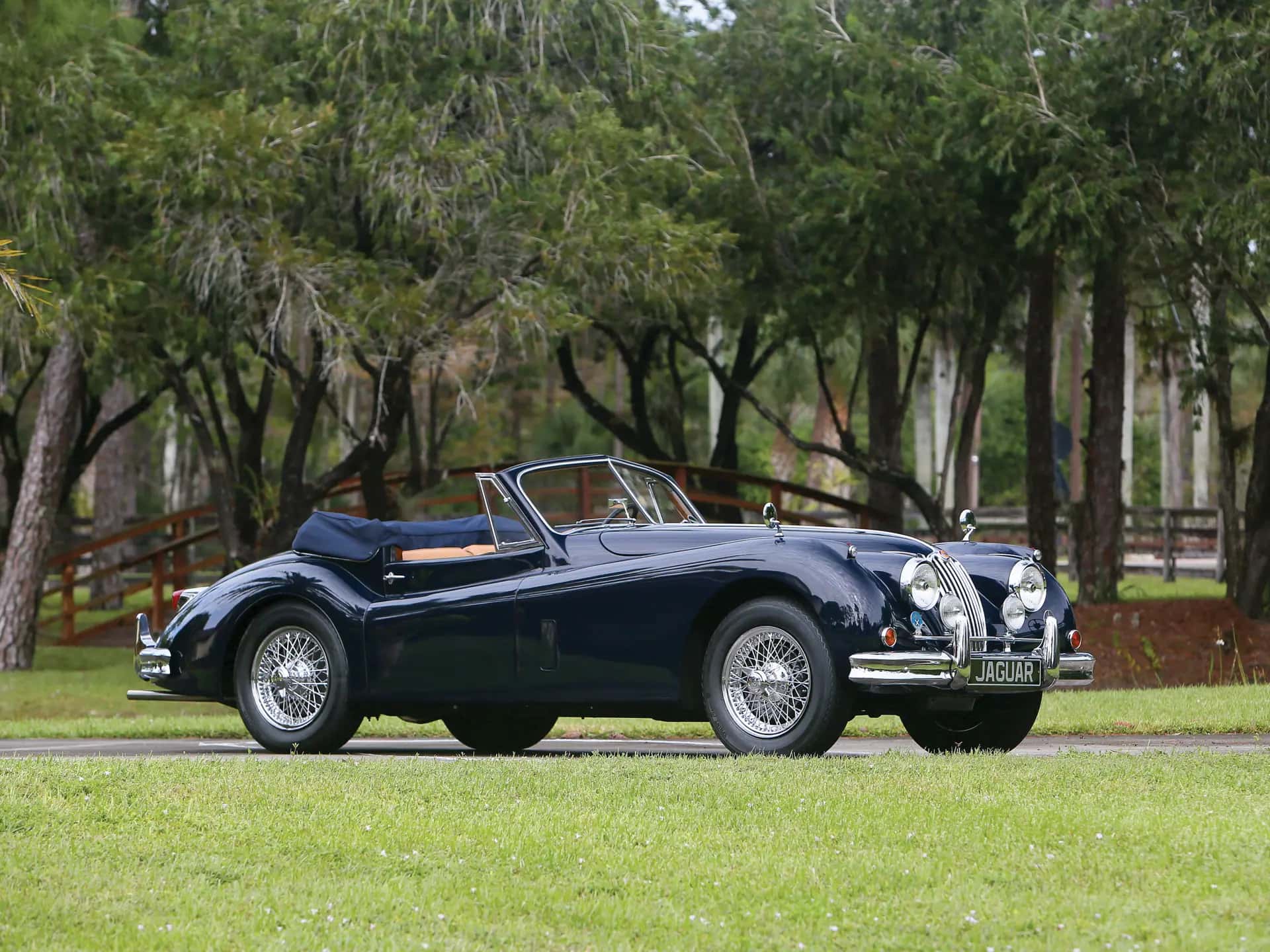 1956 Jaguar XK 140 Drophead Coupe sold for $156,800