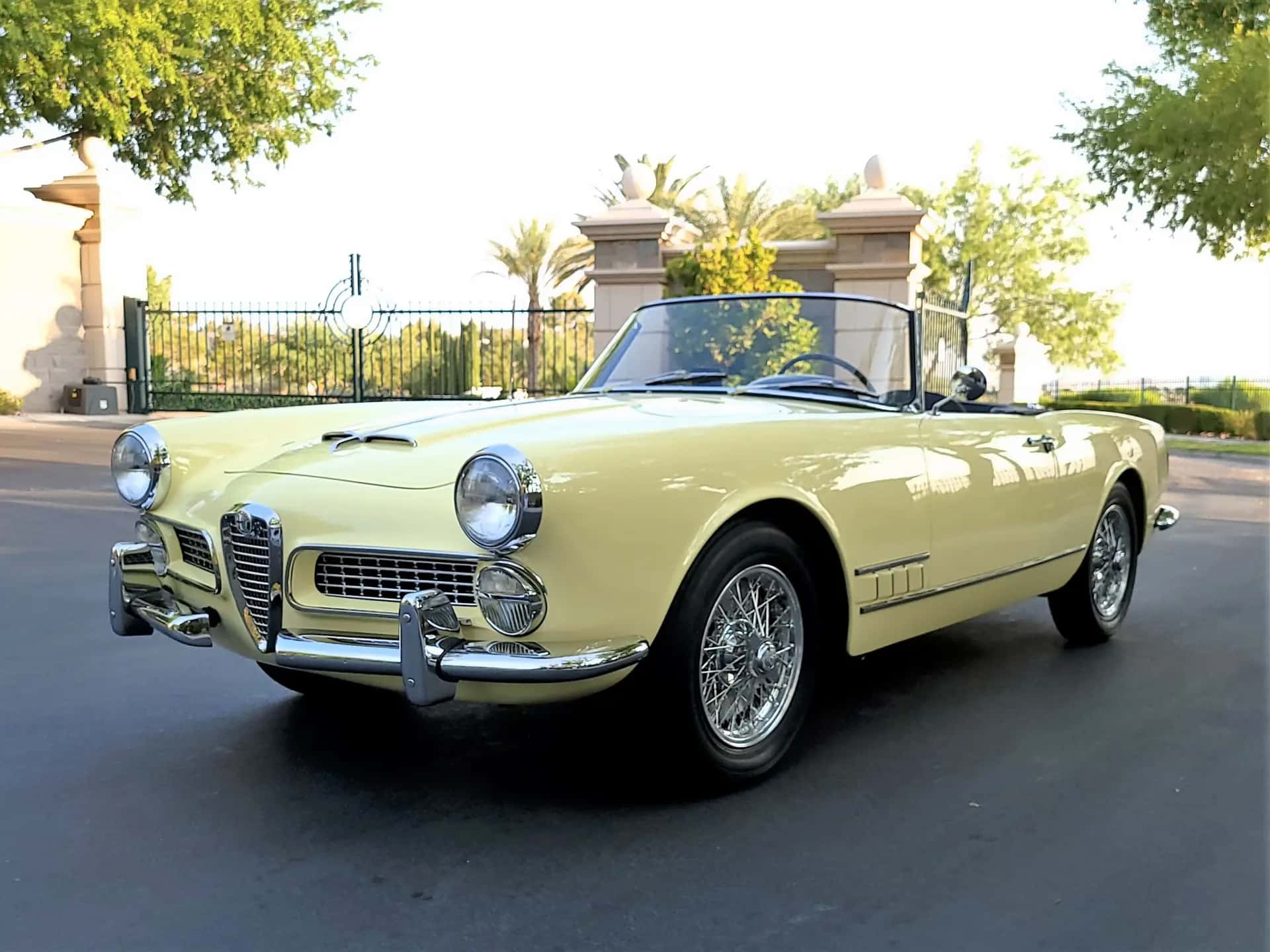 1959 Alfa Romeo 2000 Spider sold for $179,200