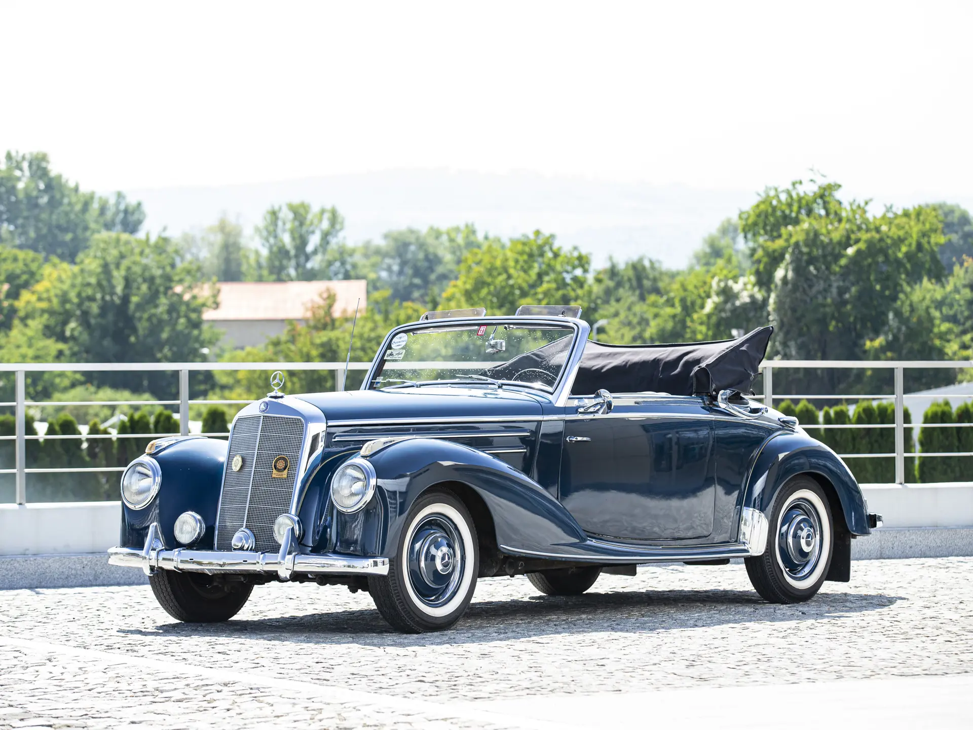 1952 Mercedes-Benz 220 Cabriolet A sold for $80,500