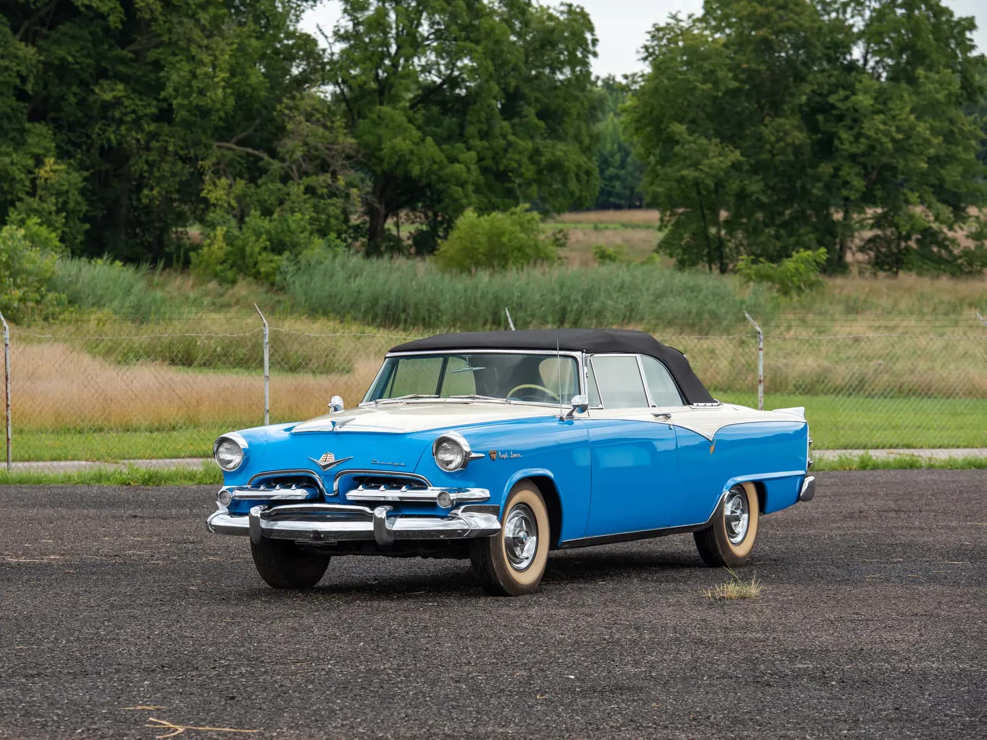 1955 Dodge Custom Royal Lancer Convertible sold for $28,600