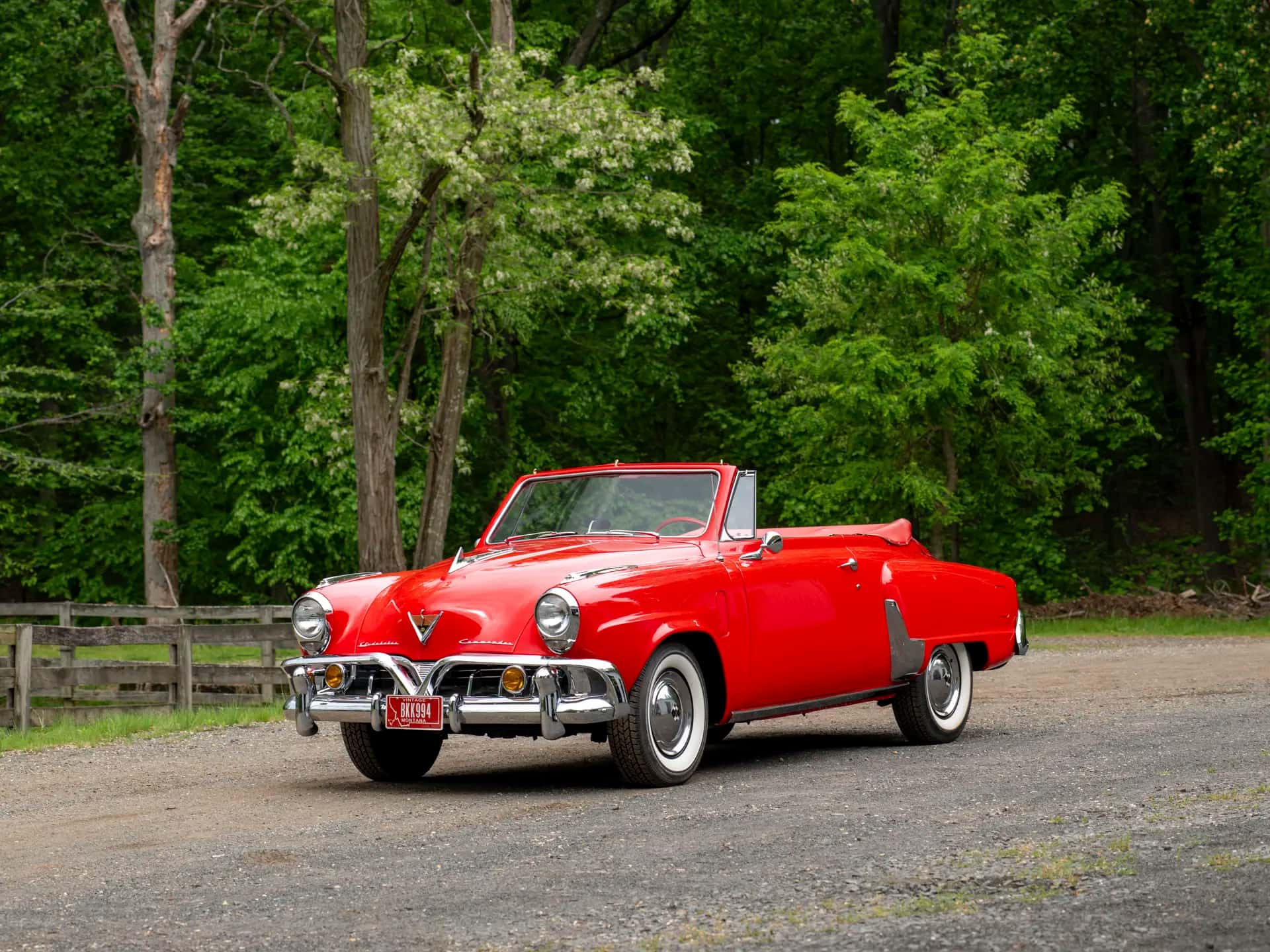 1952 Studebaker Commander State Convertible sold for $19,250