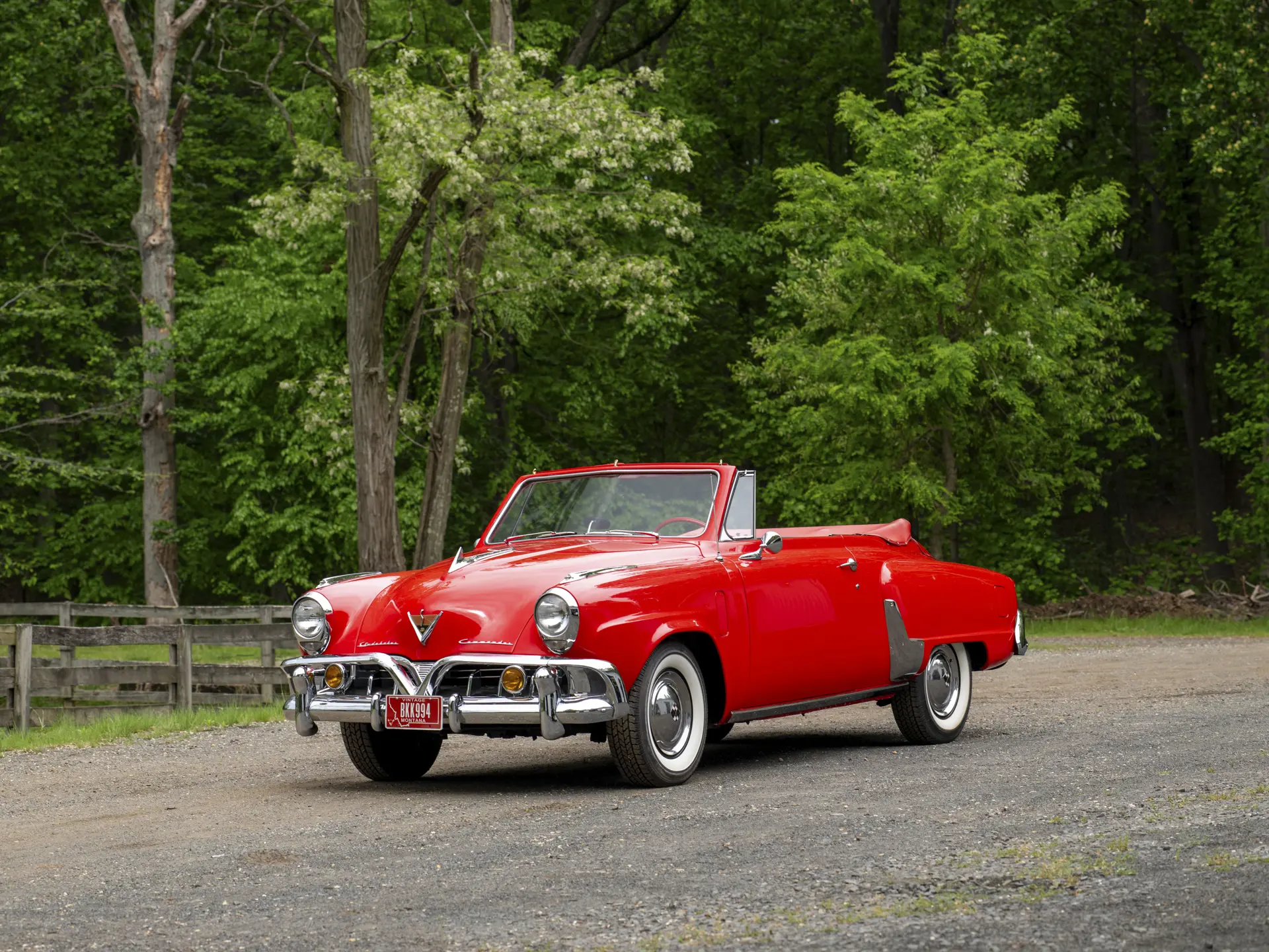 1952 Studebaker Commander State Convertible sold for $19,250