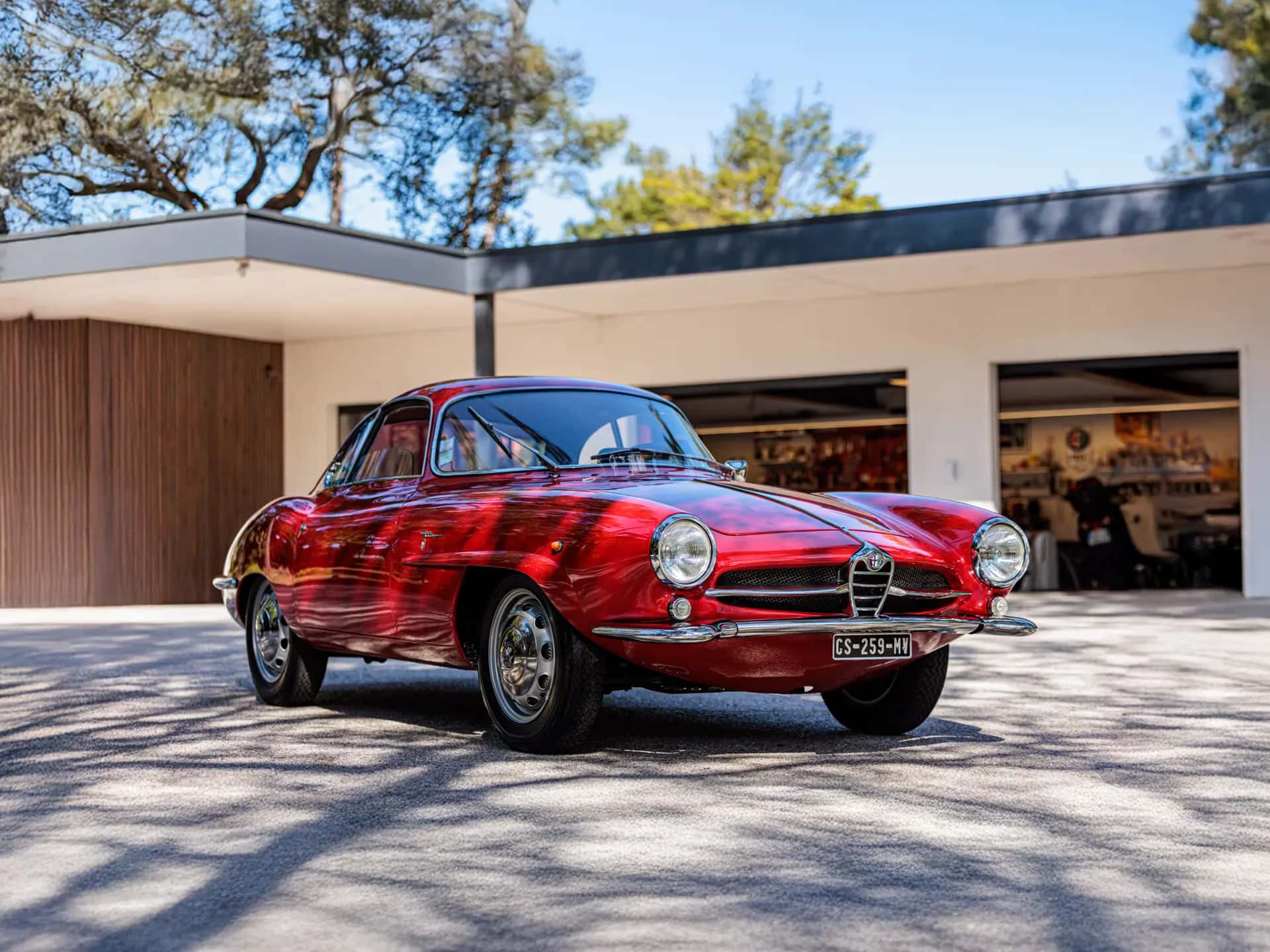 1960 Alfa Romeo Giulietta Sprint Speciale sold for €0